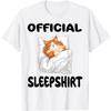 Cat Pet Maine Coon Official Sleepshirt Pajamas Nightgown Men Women Girls Kids T-Shirt