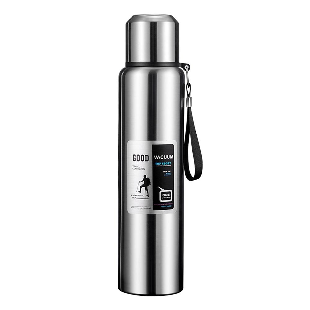 Thermal Water Bottle Large Capacity Portable Insulation Tumbler Stainless Steel Vacuum Double Insulation Cup for Hot Cold Drinks