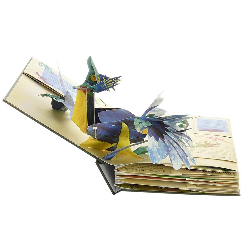 Dinosaur Encyclopedia 3D Book Prehistoric Dinosaur 3D Folding Book Kids Encyclopedia As A Birthday Present For Kids