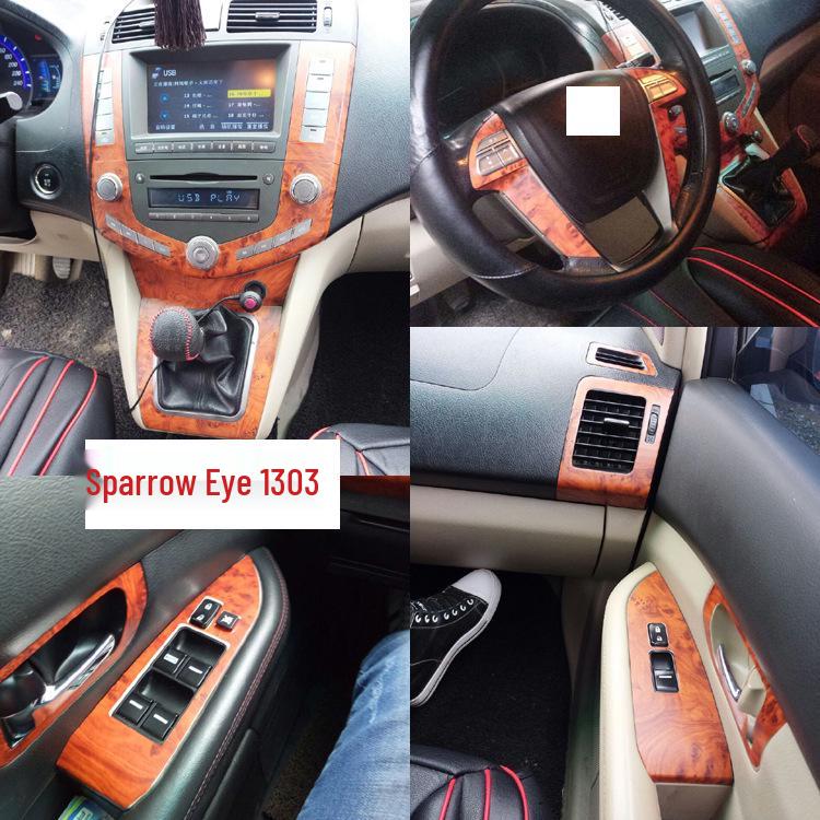 BYD S6 Carbon Fiber Gear Console Sticker - Interior Color Change Film