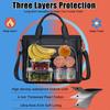 Weitars Insulated Lunch Bag for WomenLeak Proof Lunch Box for Work Extra Large Lunch Tote Bag With Removable Shoulder Strap wit