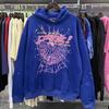 Sp5der European and American hip hop singers with the same printed letters 555555 men and women couples sweater hoodie trend