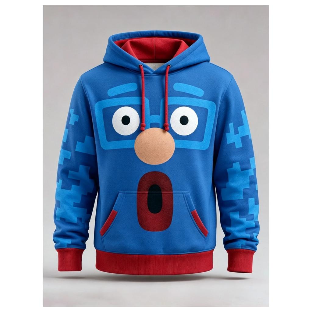 Unisex Print Hoodie Christmas Party Family Hoodies Geometric Pullover Long Sleeve Casual Streetwear Funny Christmas Hoodies TopsUnisex Woman's