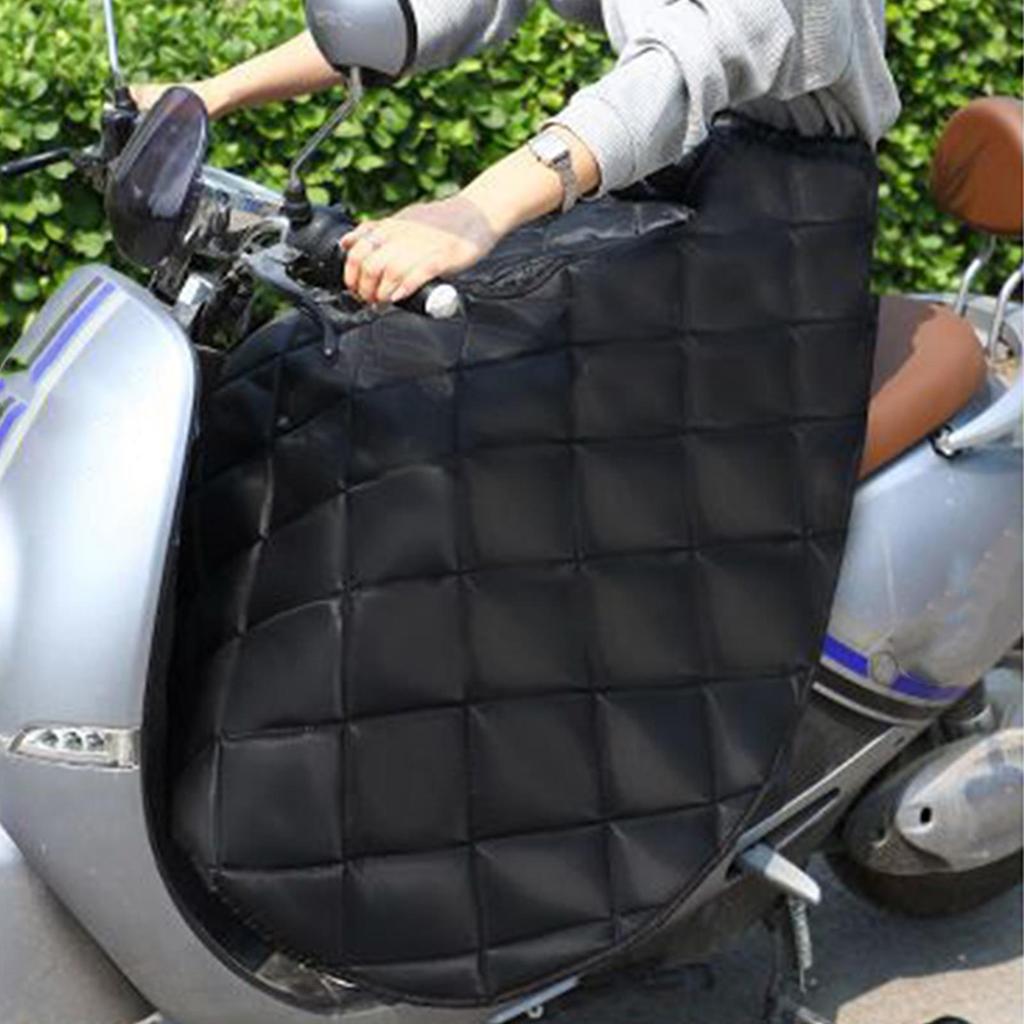 Motorcycle Winter Leg Cover Windproof Apron Scooter Warm Cotton Leg Protector for Cold Weather Motorcycle Scooter Outdoor Riding
