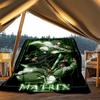 1pc Matrix Reloaded Outdoor Flannel Throw Blanket Soft, Lightweight & Warm