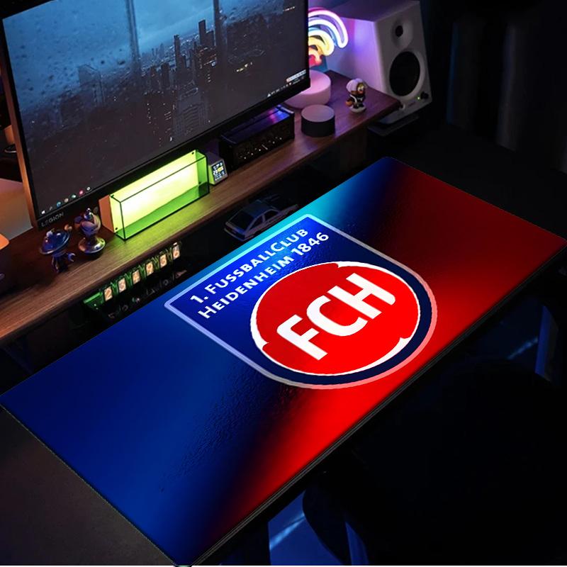 Heidenheim Crest Mouse Pad, Rubber Base, Mouse Pad for Gamers and Office Use, Gaming Desk , Easy To Clean Mat Christmas Fan Gifts