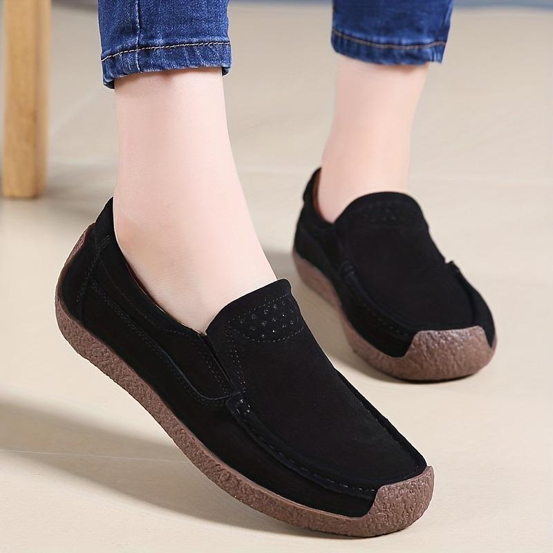 New Women's Shoes Soft Bottom Mom Shoes Women Hundred Comfortable Flat Shallow Mouth Women's Single Shoes