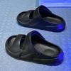 Fashion Anti-slip Slippers for Men Outdoor Beach Shoes Mascullino Fun 2025 Style Fashion Summer Sale Y2k Clappers Elegant Sandals Man