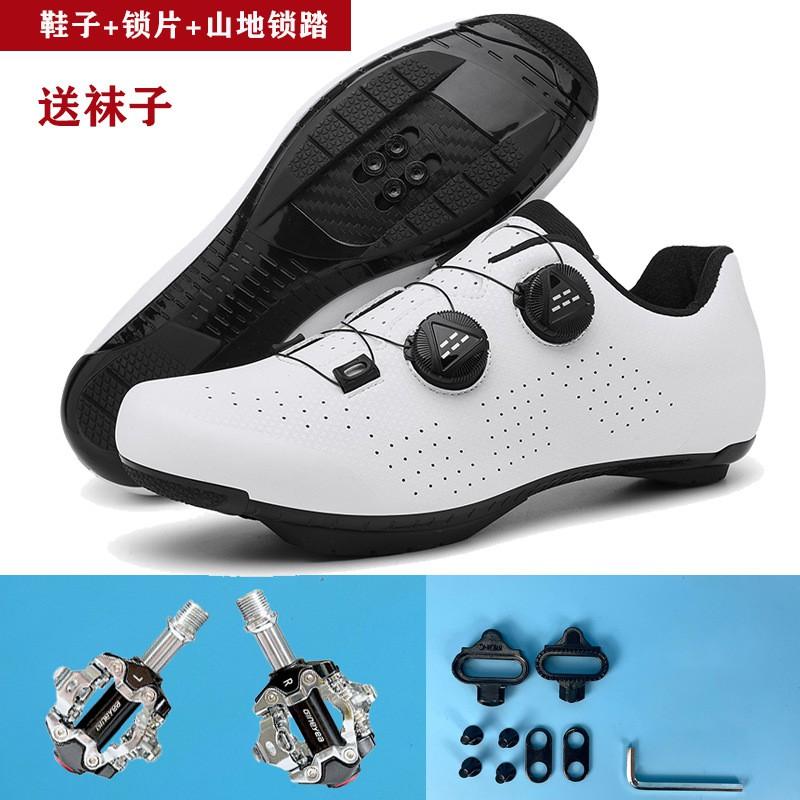 Senge Cycling Shoes Men Women Road MTB Clipless Bike With Cleats Hard Sole Lightweight Performance