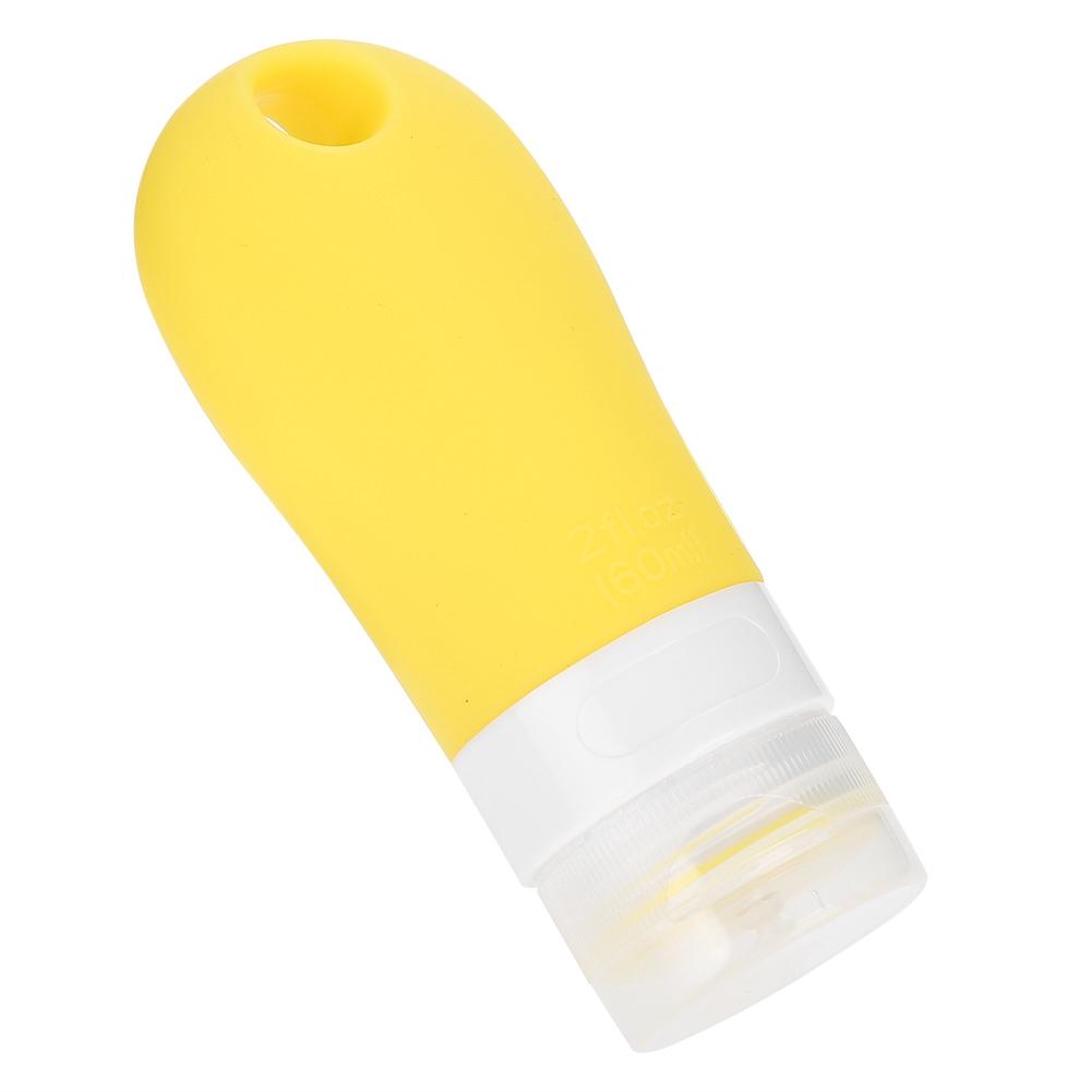 Portable Silicone Travel Bottle Set Lotion Shampoo Shower Empty Press Container 01