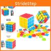 High Quality Children's Educational Cube Toy Smooth Rotating Rubik's Cube For Kids