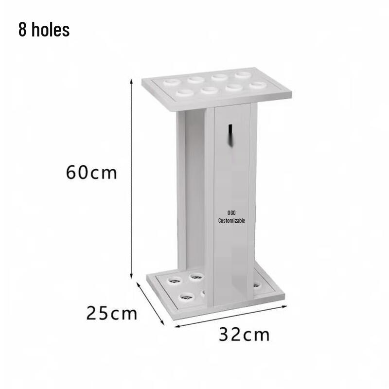 Floor-Standing Billiard Cue Rack