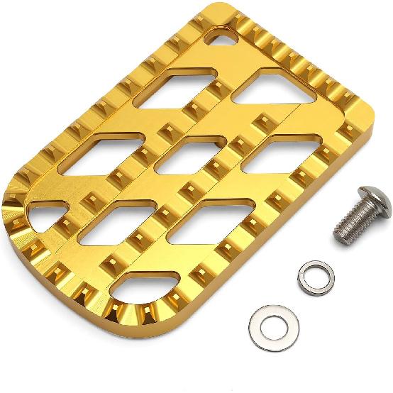 Motorcycle Brake Pedal Cover MX Style for Harley 1980-2024 Touring Road King Electra Glide 1986-2017 FL Softail Fat Boy Heritage 2012-2016 Dyna FLD