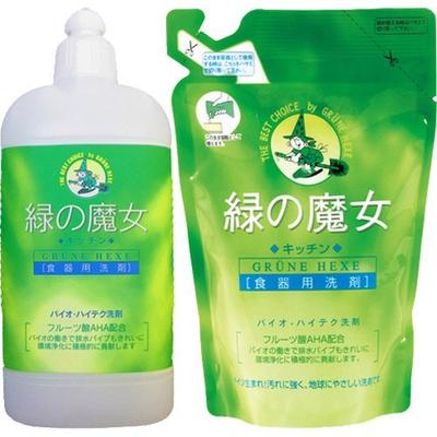 Mima Clean Care Green Witch Dish Detergent 420ml Refill 360ml [Set Sale] +