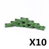 MOC Militärzubehör Bausteine Soldatenfiguren Sandsack Hund Hindernis Camouflage Zelt Schaufel Waffenbox Spielzeug Kinder J038
