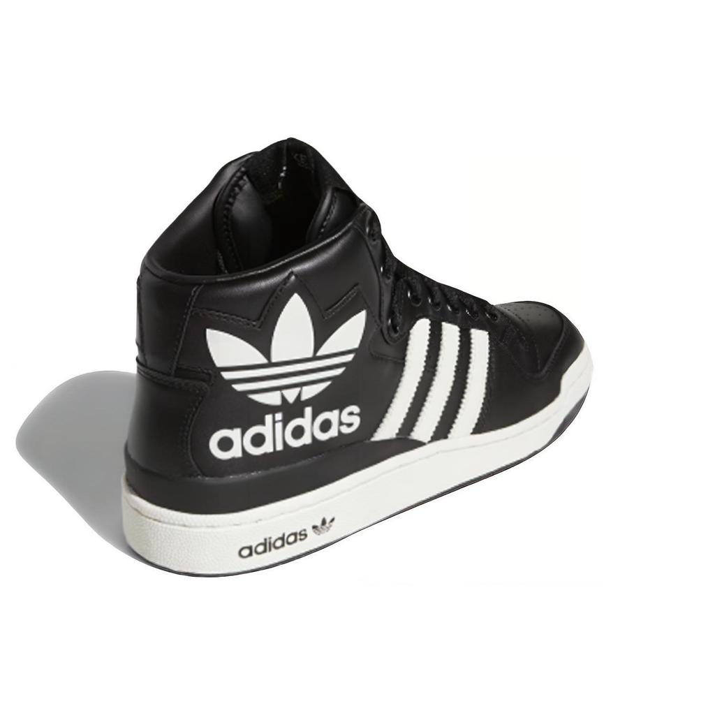 Adidas Originals Forum Mid Rs Xl Retro Casual Zapatillas de Skate de Caña Alta Hombre Zapatillas Negro Blanco G28154