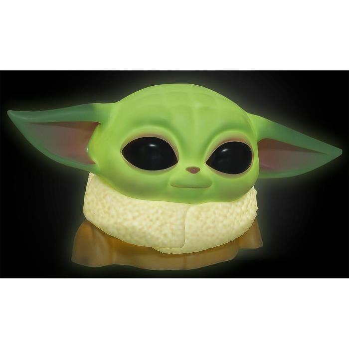 Lampe de chevet - star wars - the mandalorian - l'enfant (baby yoda) - multicolore - plastique