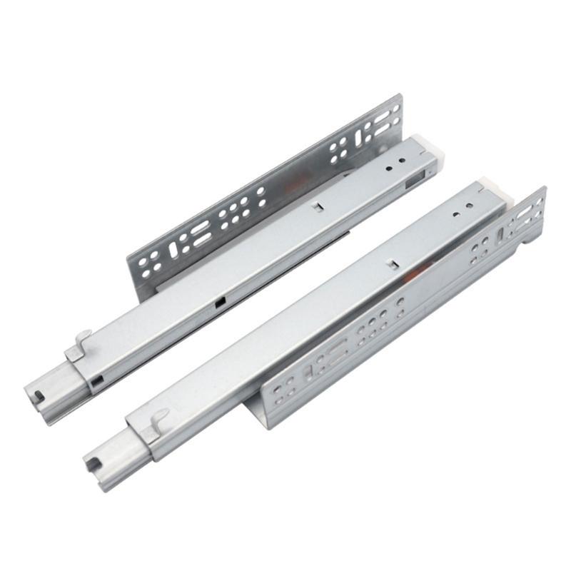 Concealed Drawer Runners Soft Close Undermount Full Extension Cabinet Rails with Locking Devices Rusts Resistant Slides