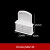 Model Sandbox Miniature Bedside Hut for Indoor Shelves or Tables