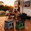 Portable Foldable Odor-Proof Toilet Stool for Adults - Ideal for Travel, Camping, and Emergencies.