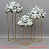 Simulated Silk Floral Arrangement: Round Flower Ball for Aisle, Table, or Wedding Stage Decoration.