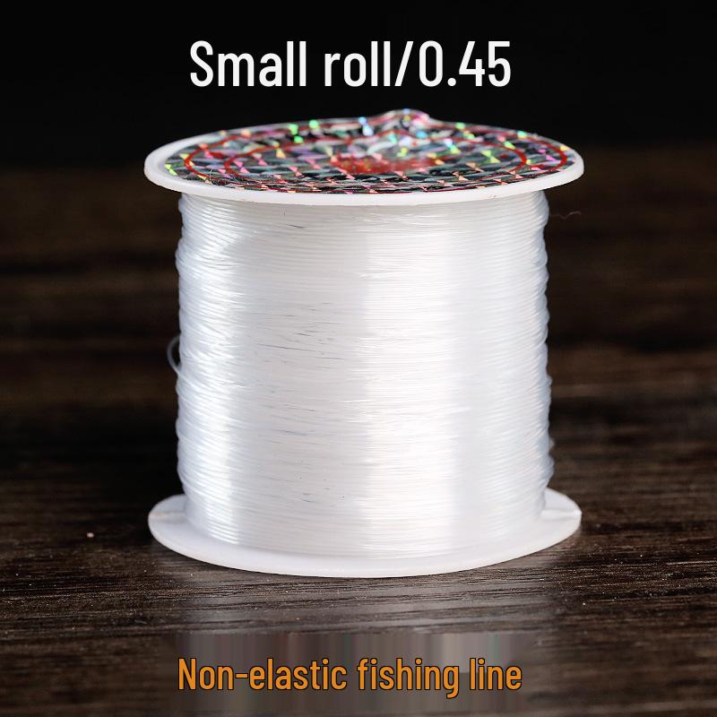 Handmade No-Stretch Fishing Line for Beading, Weaving, Bracelets, and Jewelry Accessories