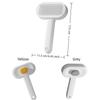 One Button Automatic Pet Hair Remover Fine-toothed Stainless Steel Pet Grooming Brush Comfort Grip Cat Massage Comb