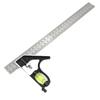 High-Precision 90° Woodworking Combination Square Ruler