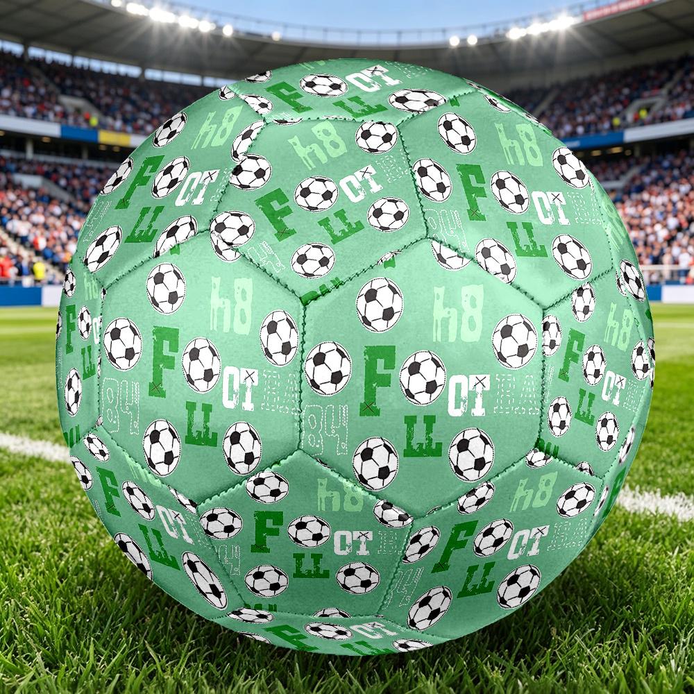 1PC Soccer Ball Soccer Ball Size 5 Football Machine Sewn Indoor/Outdoor Universal Football Surprise Collection N46