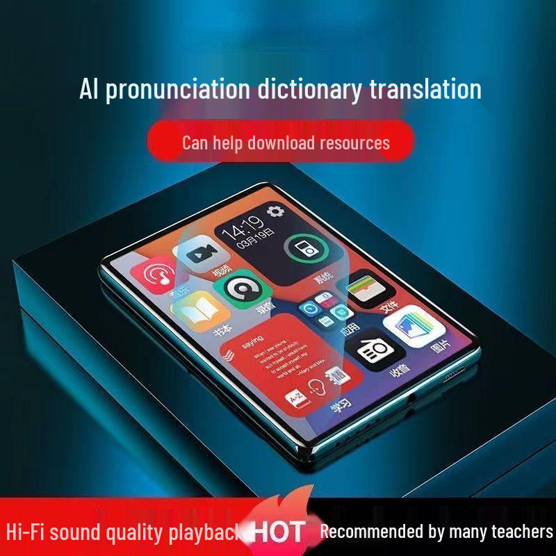 Student Touchscreen MP4/MP3 Player with Bluetooth & English Dictionary