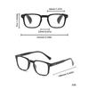 2/3PCS New Anti-blue Light Reading Glasses For Men And Women Square Frame Rice Nail High-end Classic Reading Glasses