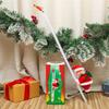 Electric Climbing Ladder Santa Claus Music Doll Christmas Ornament Decoration for Home Christmas Tree Hanging Decor NewYear Gift