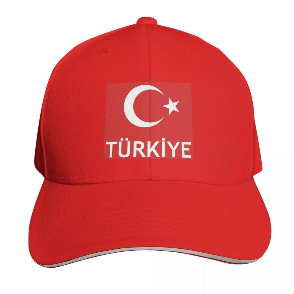 Türkei Türkische Flagge Nationale Kappe Mode Lässig Baseballkappen Verstellbarer Hut Hip Hop Sommer Unisex Baseballkappen