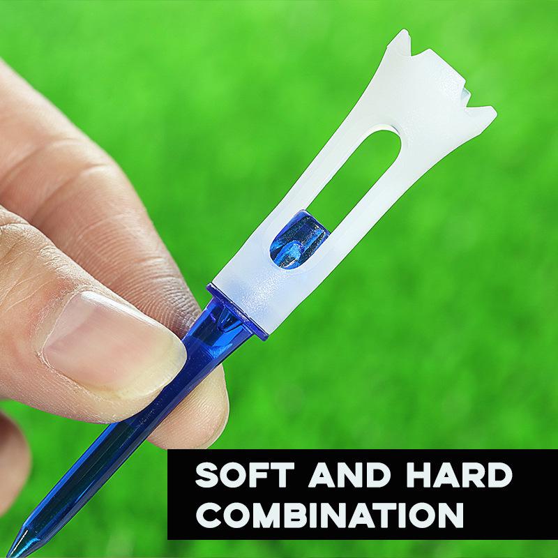83mm Plastic Golf Tee with Rubber Ball Holder