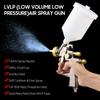 LVLP 1.8mm Air Spray Gun Kit 600cc Fluid Cup Gravity Feed Air Paint Sprayer Mini Handheld