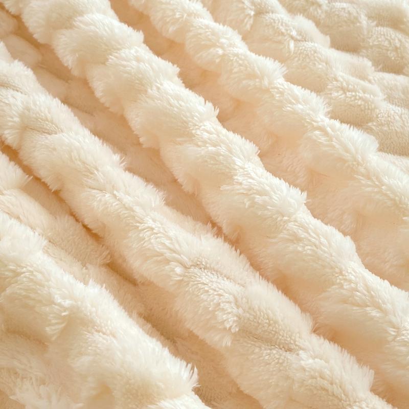 Skin-friendly Bedsheet Soft Fitted Sheet Flannel Bed Cover Warm Bed Linen Queen Size Sheets Drap Housse (Pillowcase Need Order)