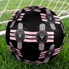 1pc Inter Miami CF Soccer Ball Size 5 Indoor Soccer Ball Fashion Colorful Backyard Game - Great For Sports Fans Gift HE60