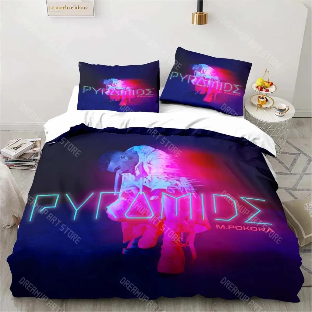 Matt M. Pokora Bedding Set Soft Duvet Cover Set Single Double King Size Bed Quilt Cover Pillowcase Adult Children'S Bedroom