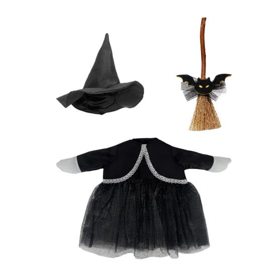 Ghost Goose Costume with Lantern 1 Set Halloween Porch Outfit, Light-up Lantern, Yard Decoration Pumpkin Apparel for 23 Inch Statue Festive Decor Easy