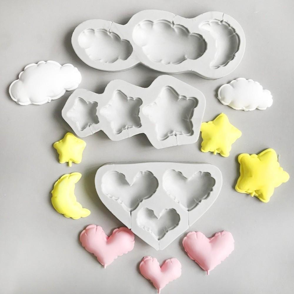 Number Design Chocolate Mold Heart Shape Resin Clay Mold New Silicone Mold  Cake Decorating