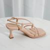 Fashion Summer Women High Heel Sandals Comfortable Casual Female Shoes Woman Square Toe Open Toe Ankle Strap Mujer Sandalias Wedge Shoe