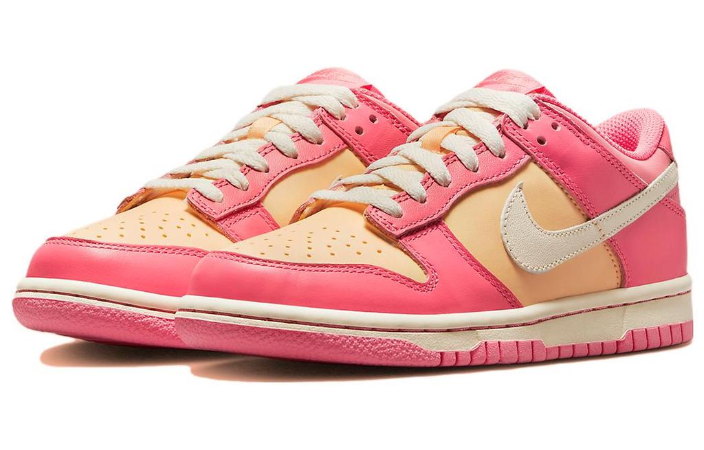 Nike Kids Dunk Low "Strawberry/Peach Cream" Sneakers DH9765-200