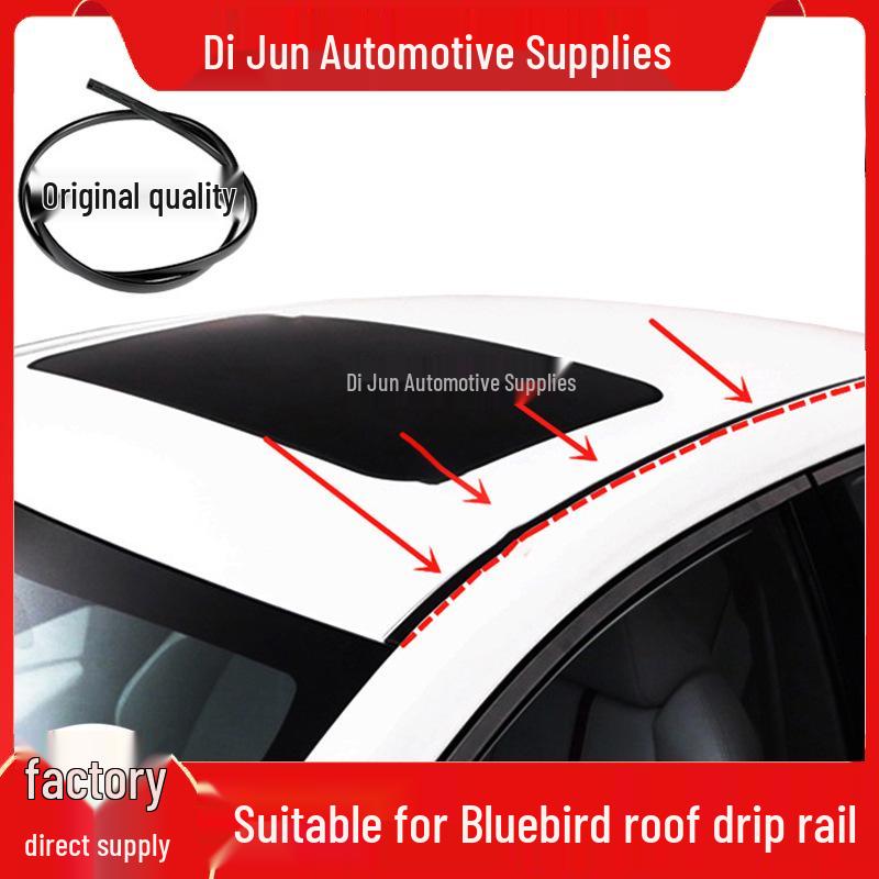Compatible Bluebird Car Roof Rubber Sealing Strip for Models 2015-2020 Driver side