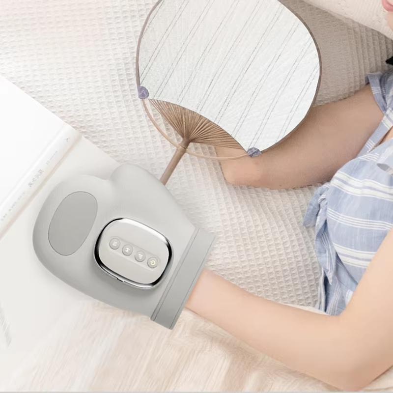 Portable Electric Hand Massager with Heat - Cordless Air Compression Relaxation Device