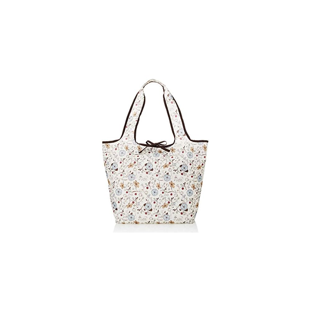 Shifre Character Foldable Eco Bag Shifre ECO0120 Women's PN30 Flower Beige
