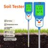 Garden Soil Analyzer Six-in-One Soil Instrument Blue User Friendly Soil Tester Comprehensive Soil Health Tester