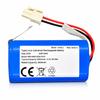 14.4v/14.8V 2600mah Lithium Battery Compatible with ILIFE A4 A4s V7 A6 A9 V7s Plus Robot Vacuum Cleaner 18650-4S1P Batteria
