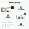Professional Ring Earring Bending Tool,Ring Bender Tool for Spoon Rings,Ring Bending Machine for Earring DIY Jewelry Making Tool