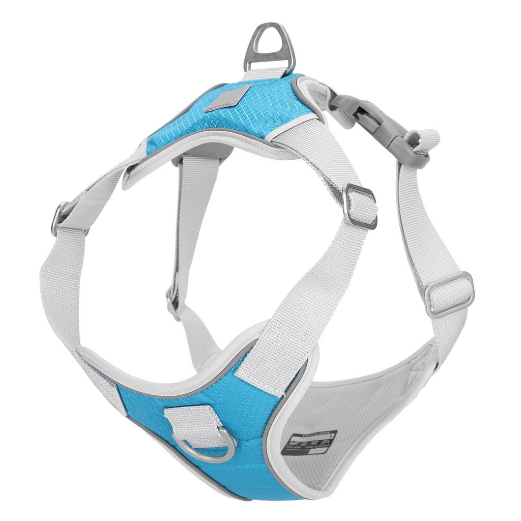 Pet Leash Vest Reflective Stripe Harness Adjustable Oxford Cloth Cat Dog Outdoor Walking