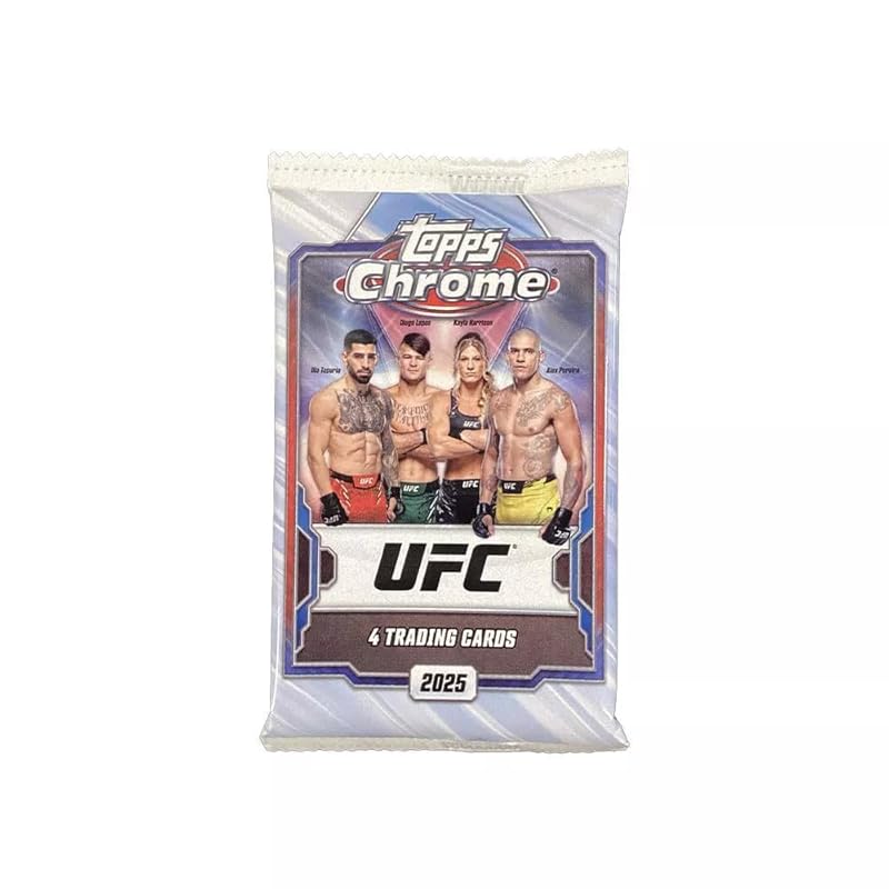 Topps 2025 Chrome UFC Trading Card Value Blaster Box